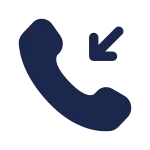 Incoming Call SVG Icon